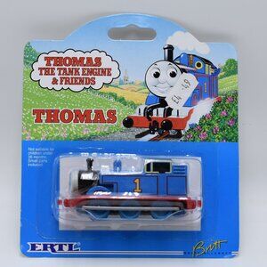 1993 Thomas the Tank Engine & Friends ERTL Limited Blue Metallic Train Sealed